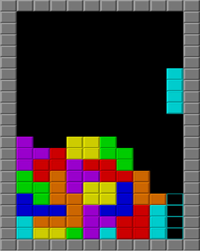 Tetris oyunu ekran görüntüsü